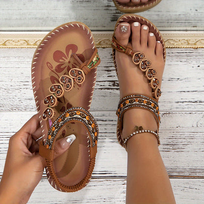 Ernestina | Everyday Summer Floral Comfort Flat