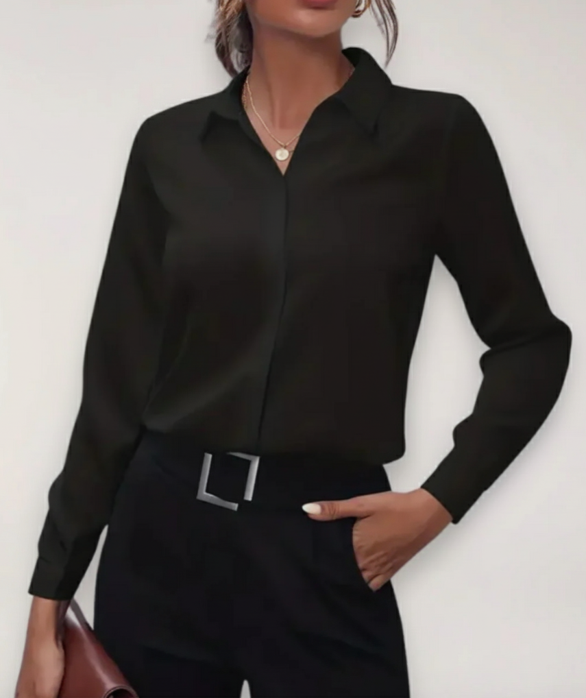 Snowdrop | Date-Night Summer Tailored Silhouette Blouse