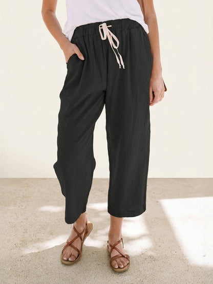 Anisetta | All-Day Slim-Fit Summer Versatility Pants