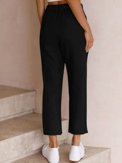 Anisetta | All-Day Slim-Fit Summer Versatility Pants