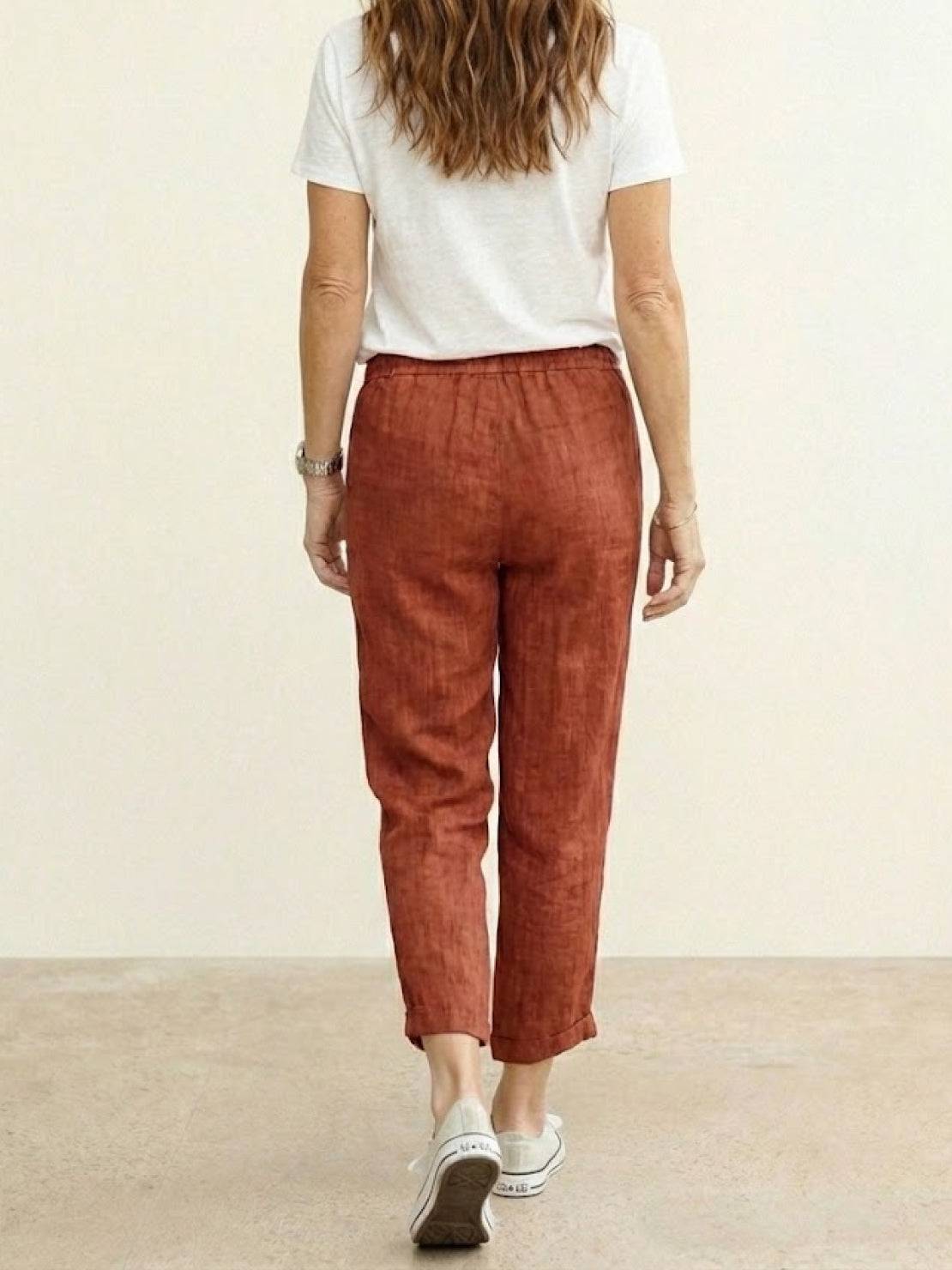 Anisetta | All-Day Slim-Fit Summer Versatility Pants
