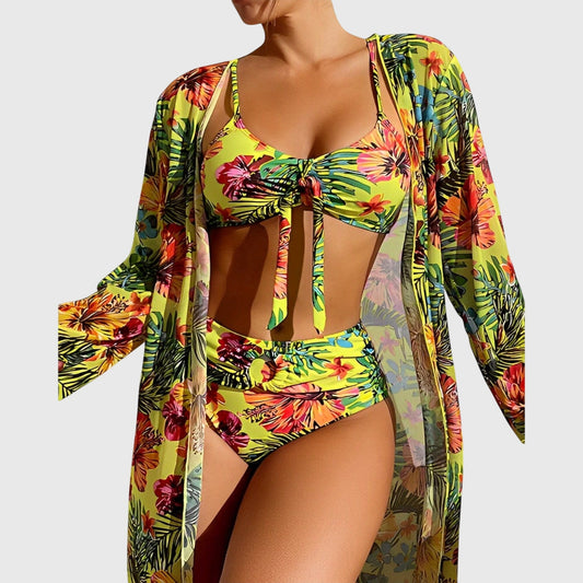 Ryszarda | Resort V-Neck Halter Fit Bikini