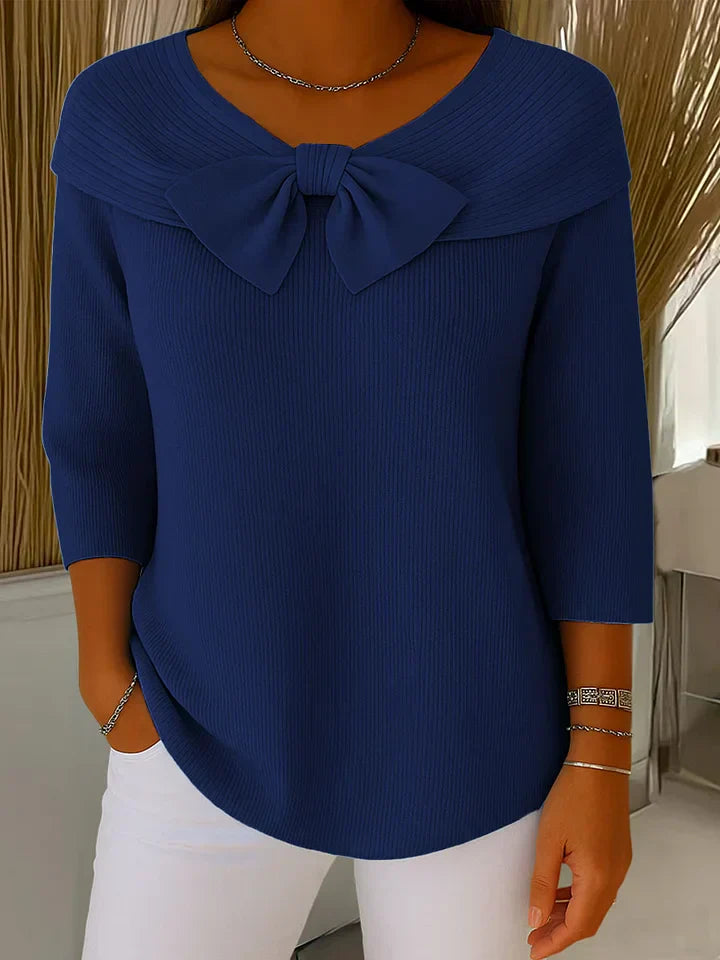 Asira | Cosy-Season Breathable Knit Texture Sweater