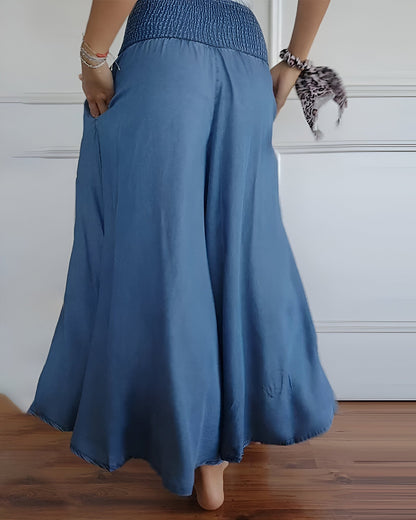 Lorraine | Soft Elastic-Waist Pants
