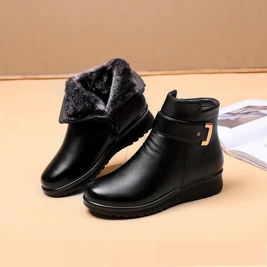 Calogera | City Ankle Buckle Comfort Boot