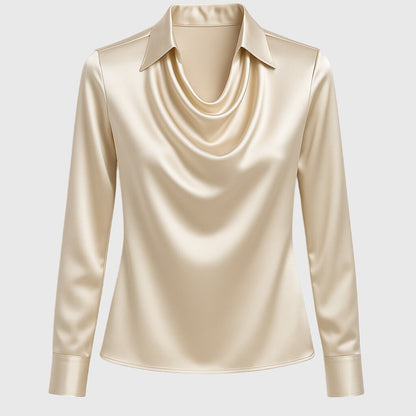 Bianca | Effortless Pleated Lightweight Fit Blouse