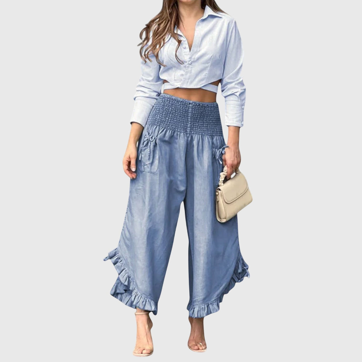 Adamaria | City Breathable Pleated Ease Pants