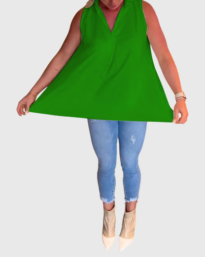 Anisia | Airy Lightweight Sleeveless Style Top