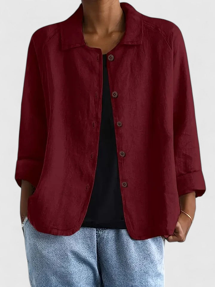 Amabilia | Errand-Day Lightweight Layered Silhouette Top