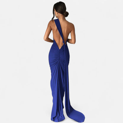 Immacolina | Occasion-Ready Maxi One-Shoulder Shape Dress