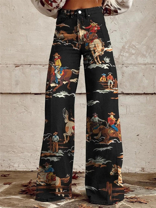 Aida | Weekend Denim Wide-Leg Shape Pants
