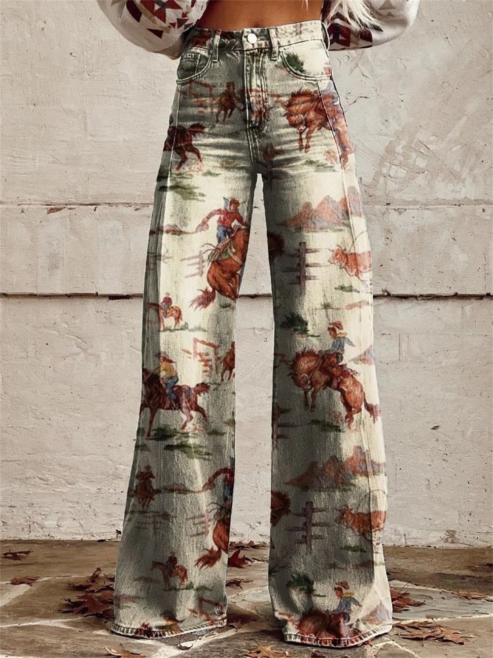 Aida | Weekend Denim Wide-Leg Shape Pants