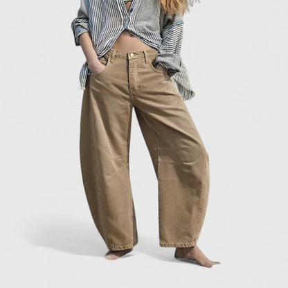 Adilia | Warm-Weather Wide-Leg Comfort Movement Pants