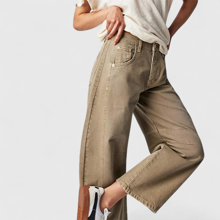 Adilia | Warm-Weather Wide-Leg Comfort Movement Pants