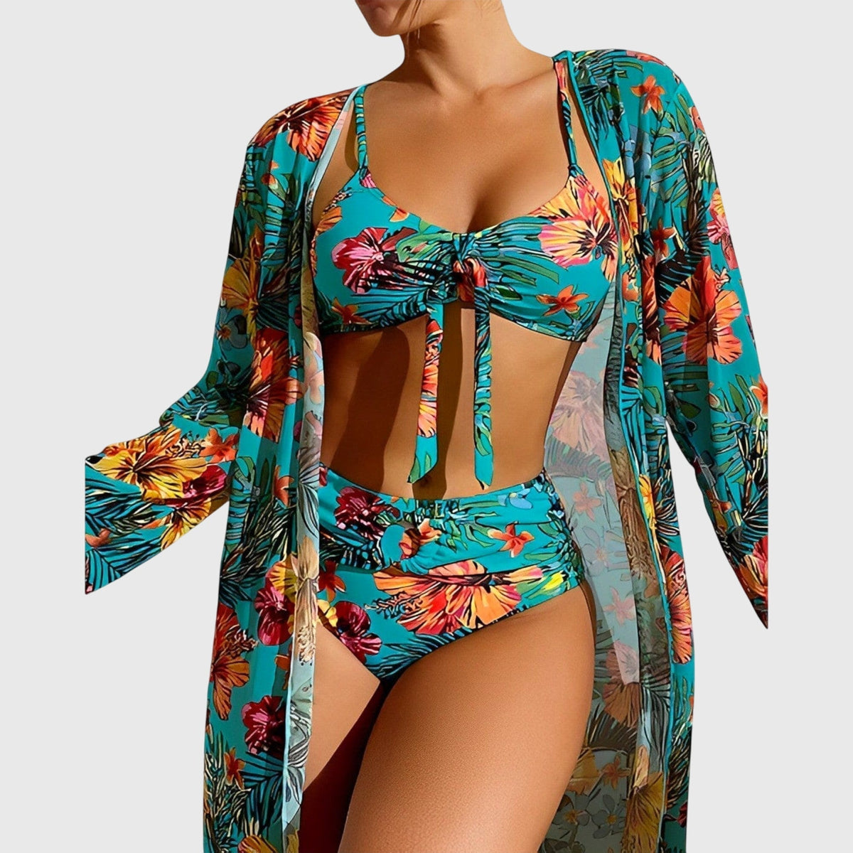 Ryszarda | Resort V-Neck Halter Fit Bikini