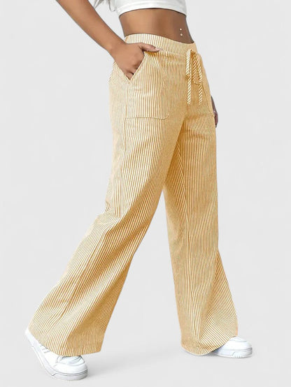 Pia | Everyday Breathable Wide-Leg Ease Pants