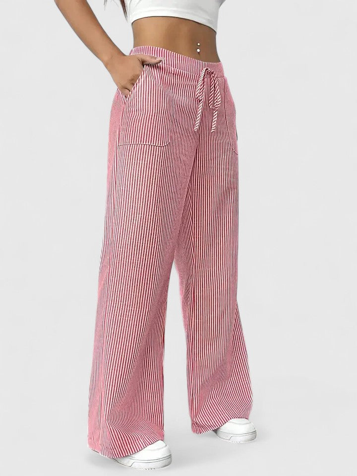 Pia | Everyday Breathable Wide-Leg Ease Pants