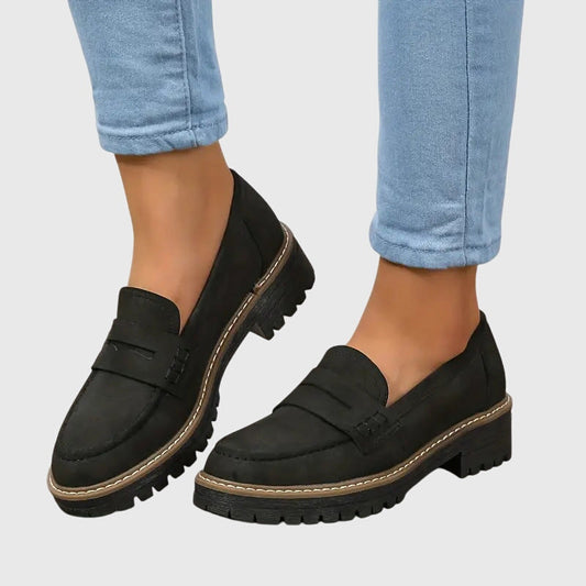 Bellina | Travel-Ready Suede Support Loafer
