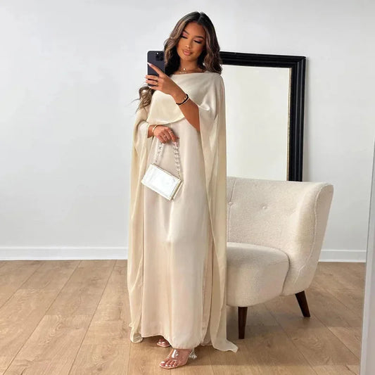 Ludmilla | Everyday Cape Maxi Style Dress