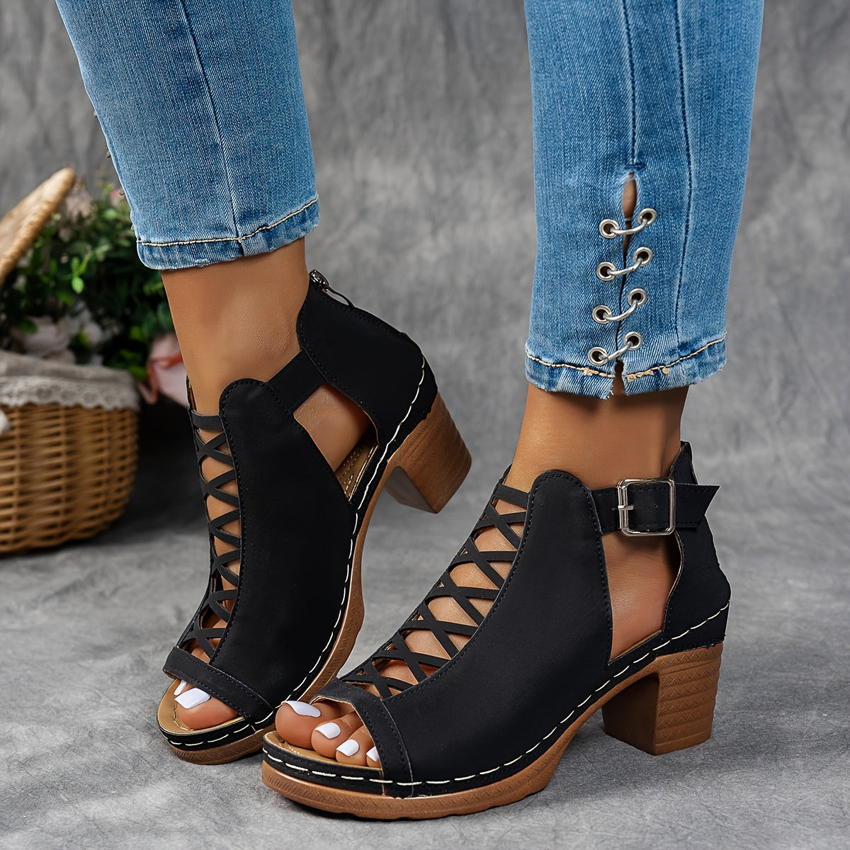 Adriana | Getaway Cushioned Adjustable Everyday Wear Sandal