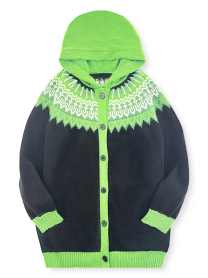 Asiva | Layering Hooded Wear Cardigan