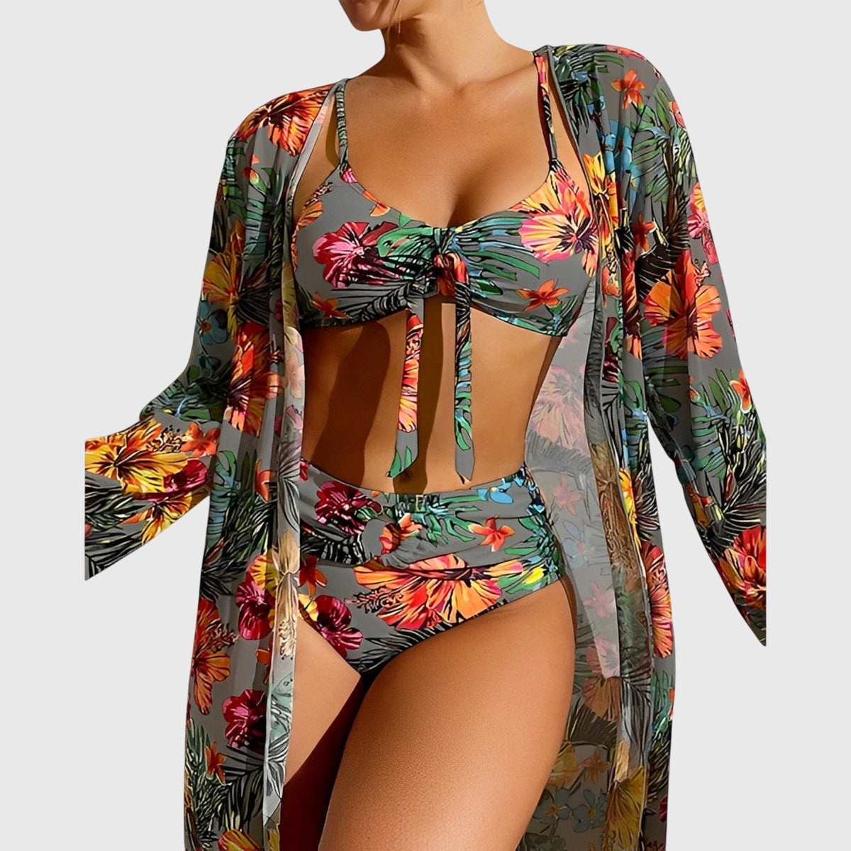Ryszarda | Resort V-Neck Halter Fit Bikini