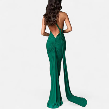 Immacolina | Occasion-Ready Maxi One-Shoulder Shape Dress