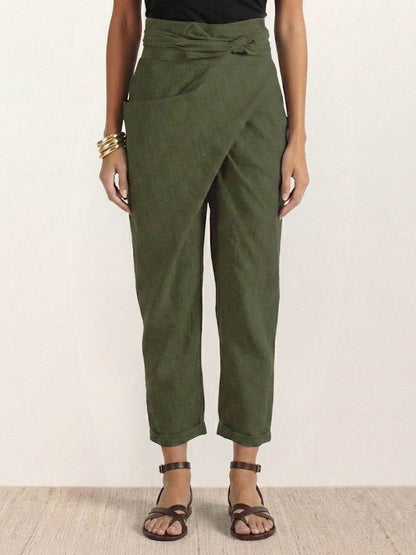 Atlas | Crossover Wrap-Front Pants