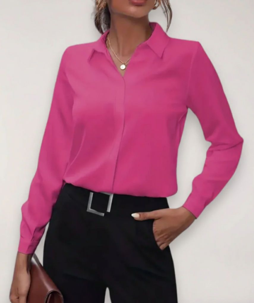 Snowdrop | Date-Night Summer Tailored Silhouette Blouse