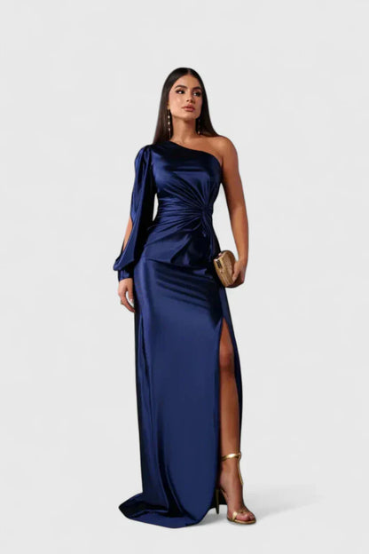Honora | Weekend One-Shoulder Evening Look Dress
