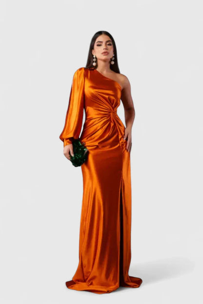 Honora | Weekend One-Shoulder Evening Look Dress