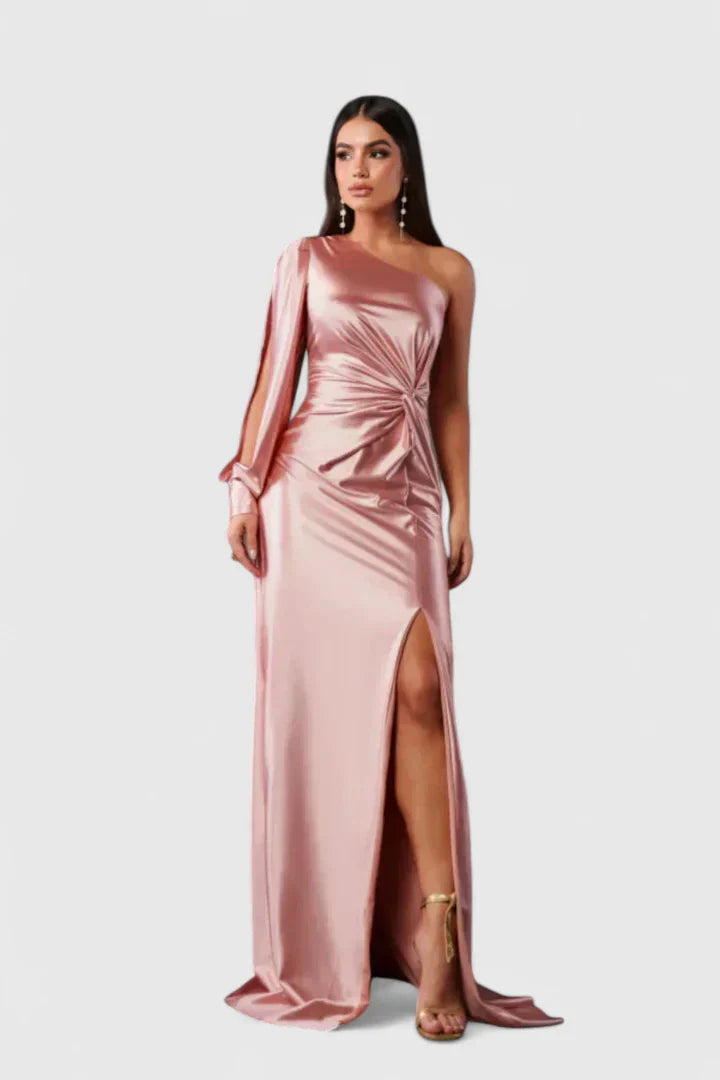 Honora | Weekend One-Shoulder Evening Look Dress
