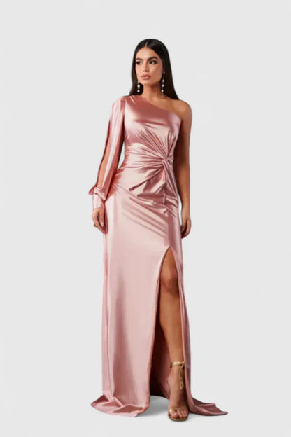 Honora | Weekend One-Shoulder Evening Look Dress