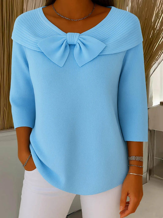 Asira | Cosy-Season Breathable Knit Texture Sweater
