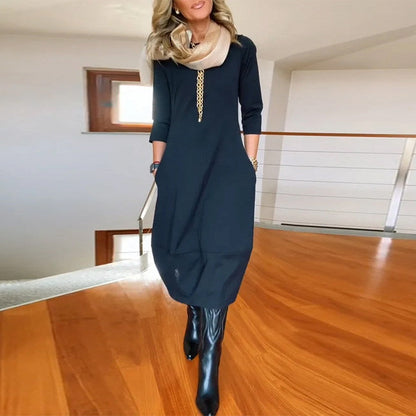 Gioconda | Occasion-Ready Breathable Slimming Flair Dress