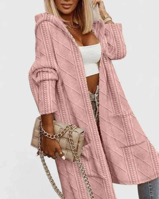 Araminta | Everyday Hooded Fit Cardigan