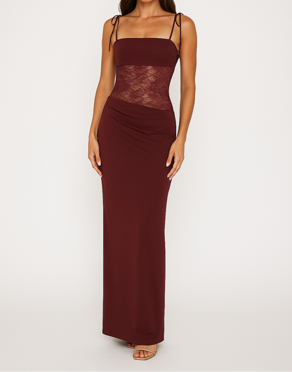 Ginevra | Occasion-Ready Lace Panel Charm Dress