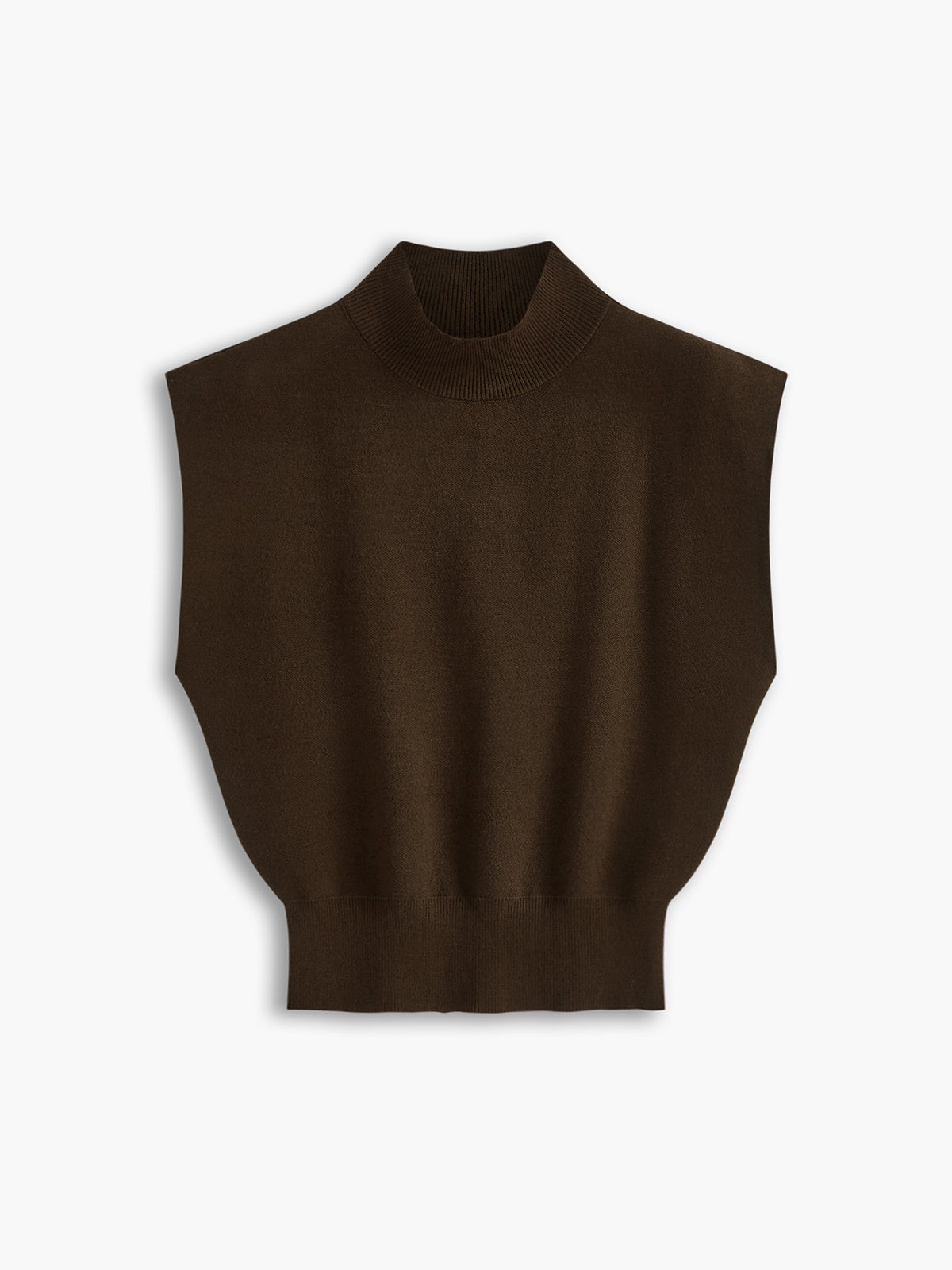Noira | Mock-Neck Sleeveless Top