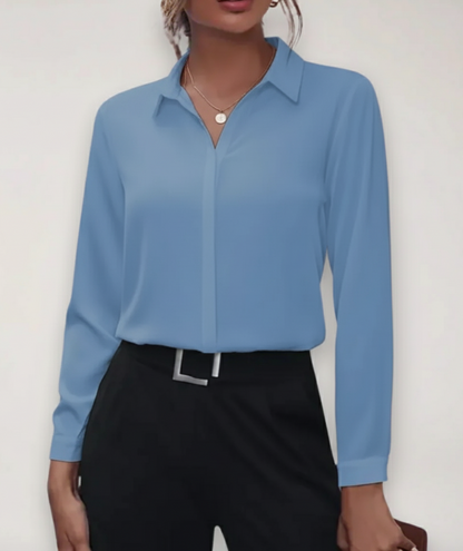 Snowdrop | Date-Night Summer Tailored Silhouette Blouse