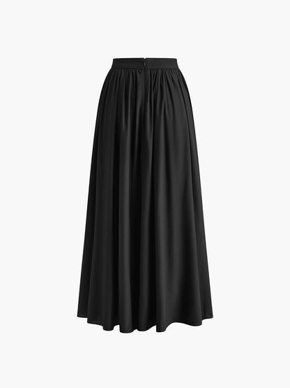 Florence | Pleated High-Waist Skirt