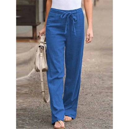 Alisia | Office-Ready Breathable Linen Versatility Pants