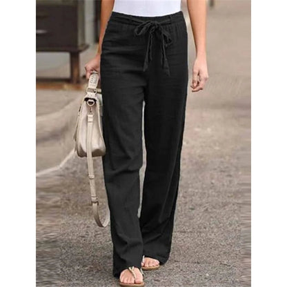 Alisia | Office-Ready Breathable Linen Versatility Pants