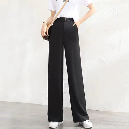 Adalena | Wardrobe-Staple Breathable Linen Ease Pants