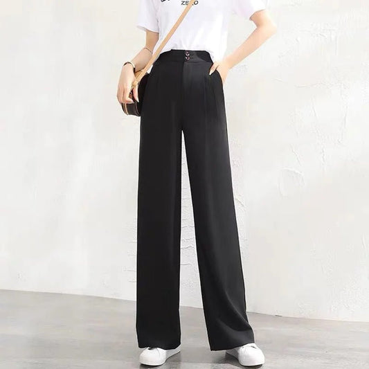 Adalena | Wardrobe-Staple Breathable Linen Ease Pants