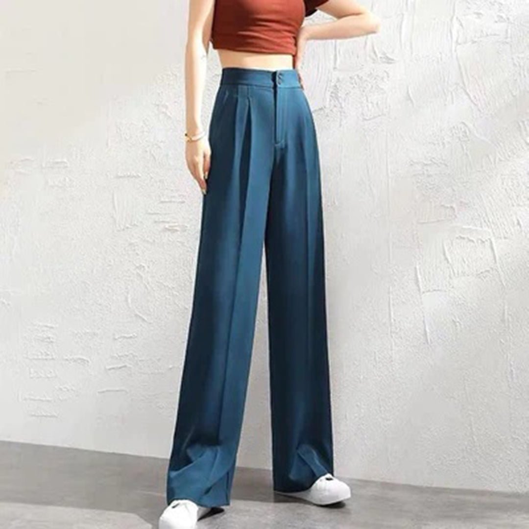Adalena | Wardrobe-Staple Breathable Linen Ease Pants