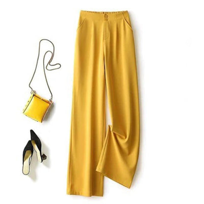 Adalena | Wardrobe-Staple Breathable Linen Ease Pants