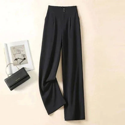 Adalena | Wardrobe-Staple Breathable Linen Ease Pants