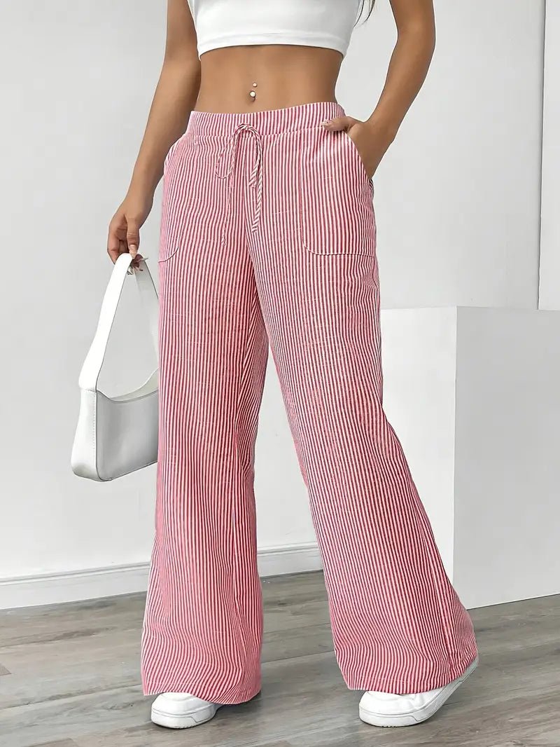 Analena | Wardrobe-Staple Breathable Linen Versatility Pants
