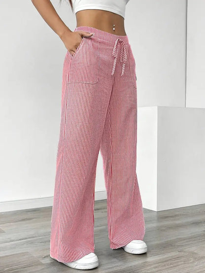 Analena | Wardrobe-Staple Breathable Linen Versatility Pants