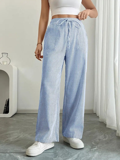 Analena | Wardrobe-Staple Breathable Linen Versatility Pants